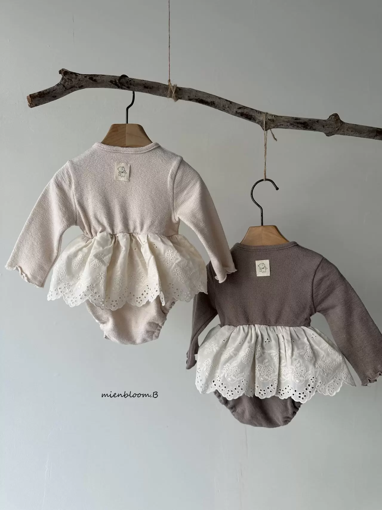 Mienbloom B - Korean Baby Fashion - #babygirlfashion - Bebe Shalala Body Suit - 2