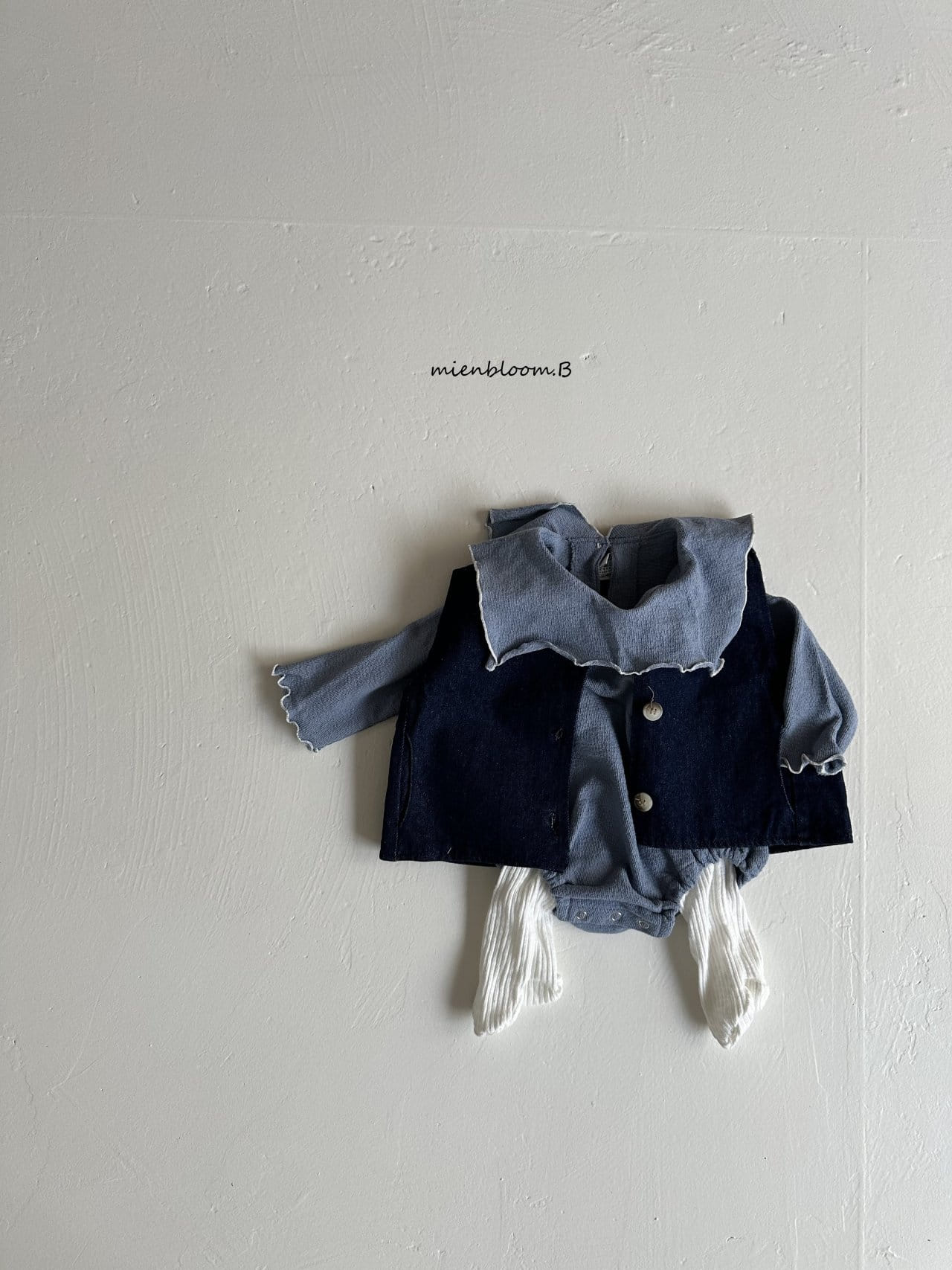 Mienbloom B - Korean Baby Fashion - #babygirlfashion - Bebe I Sailor Body Suit - 4