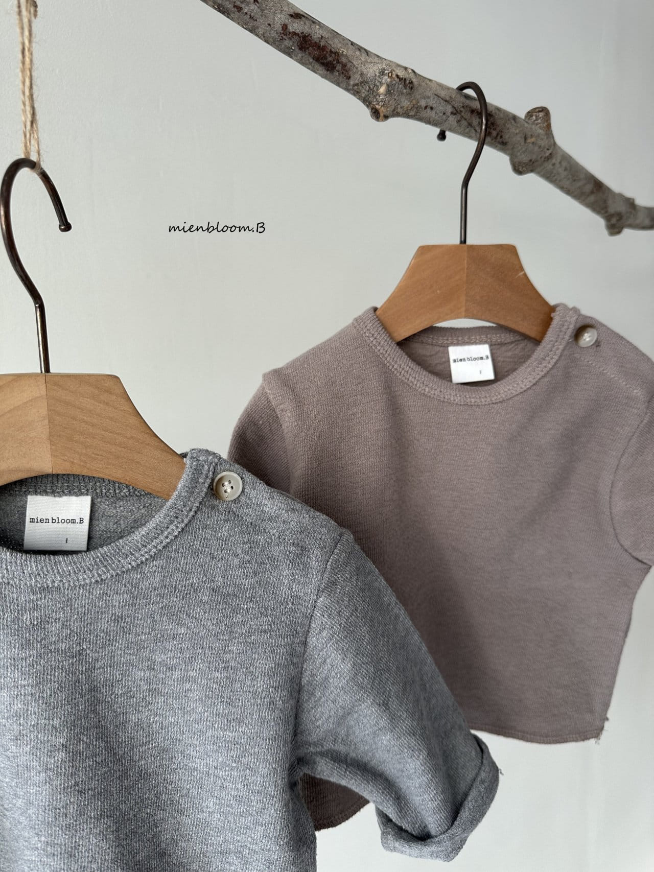 Mienbloom B - Korean Baby Fashion - #babyoninstagram - Bebe Eddy Tee