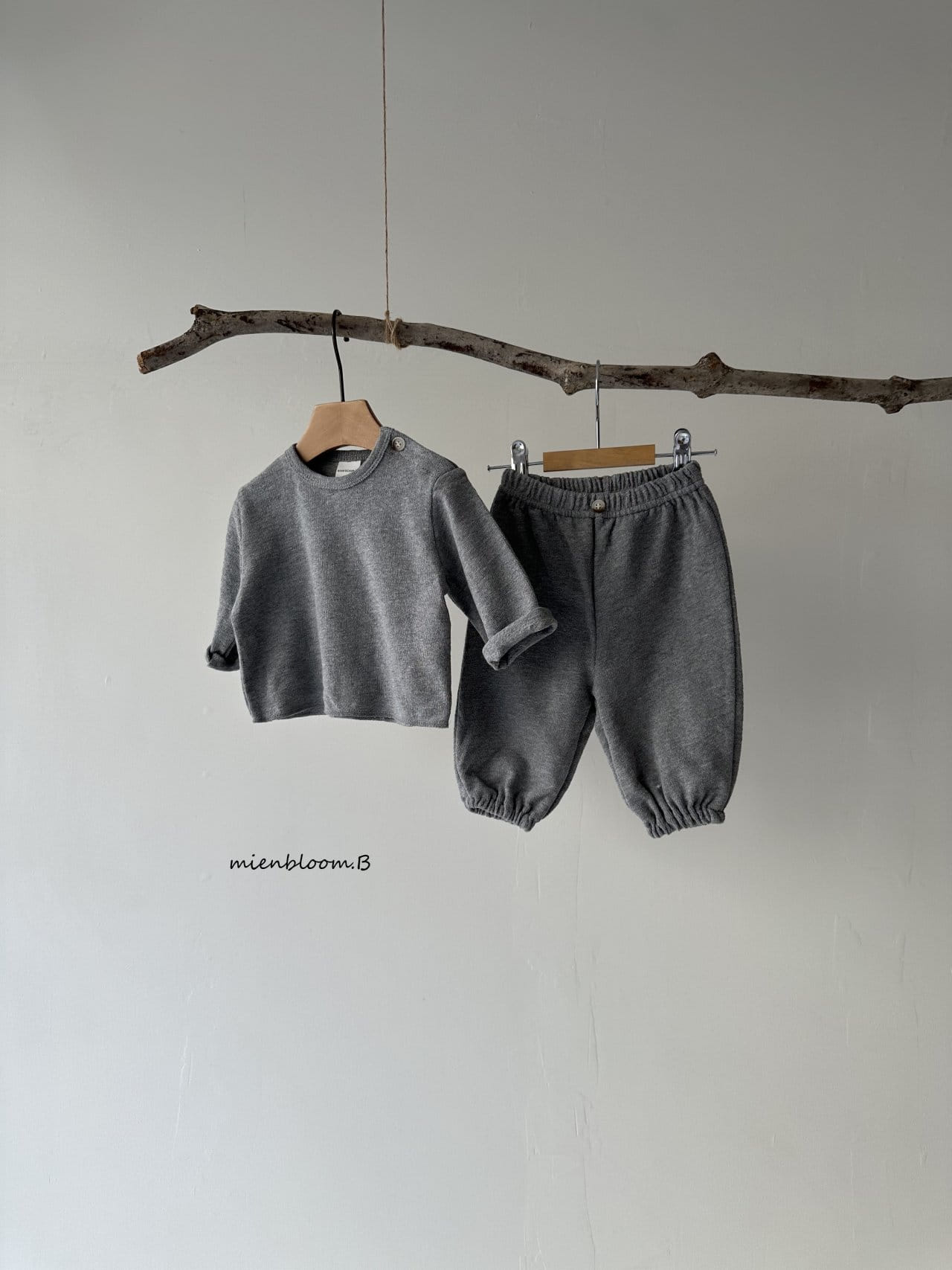 Mienbloom B - Korean Baby Fashion - #babyootd - Bebe Eddy Pants - 3