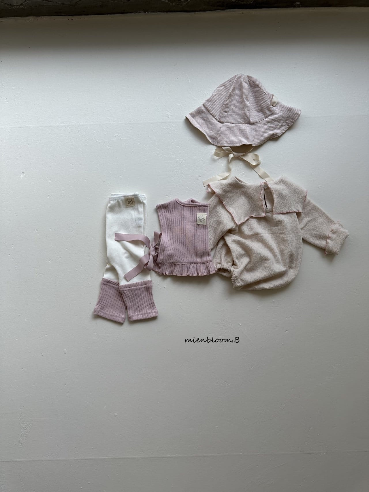 Mienbloom B - Korean Baby Fashion - #babyoutfit - Bebe I Sailor Body Suit - 8