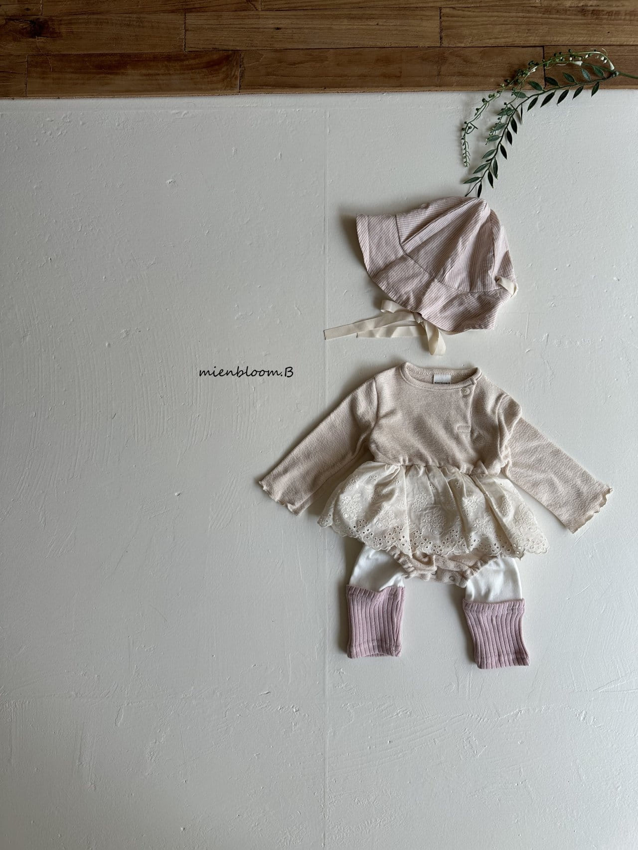 Mienbloom B - Korean Baby Fashion - #babyoutfit - Bebe Shalala Body Suit - 7