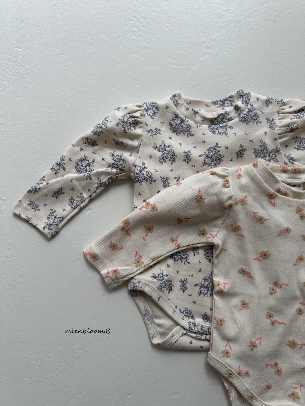 Mienbloom B - Korean Baby Fashion - #babyoutfit - Bebe Blooming Body Suit - 6