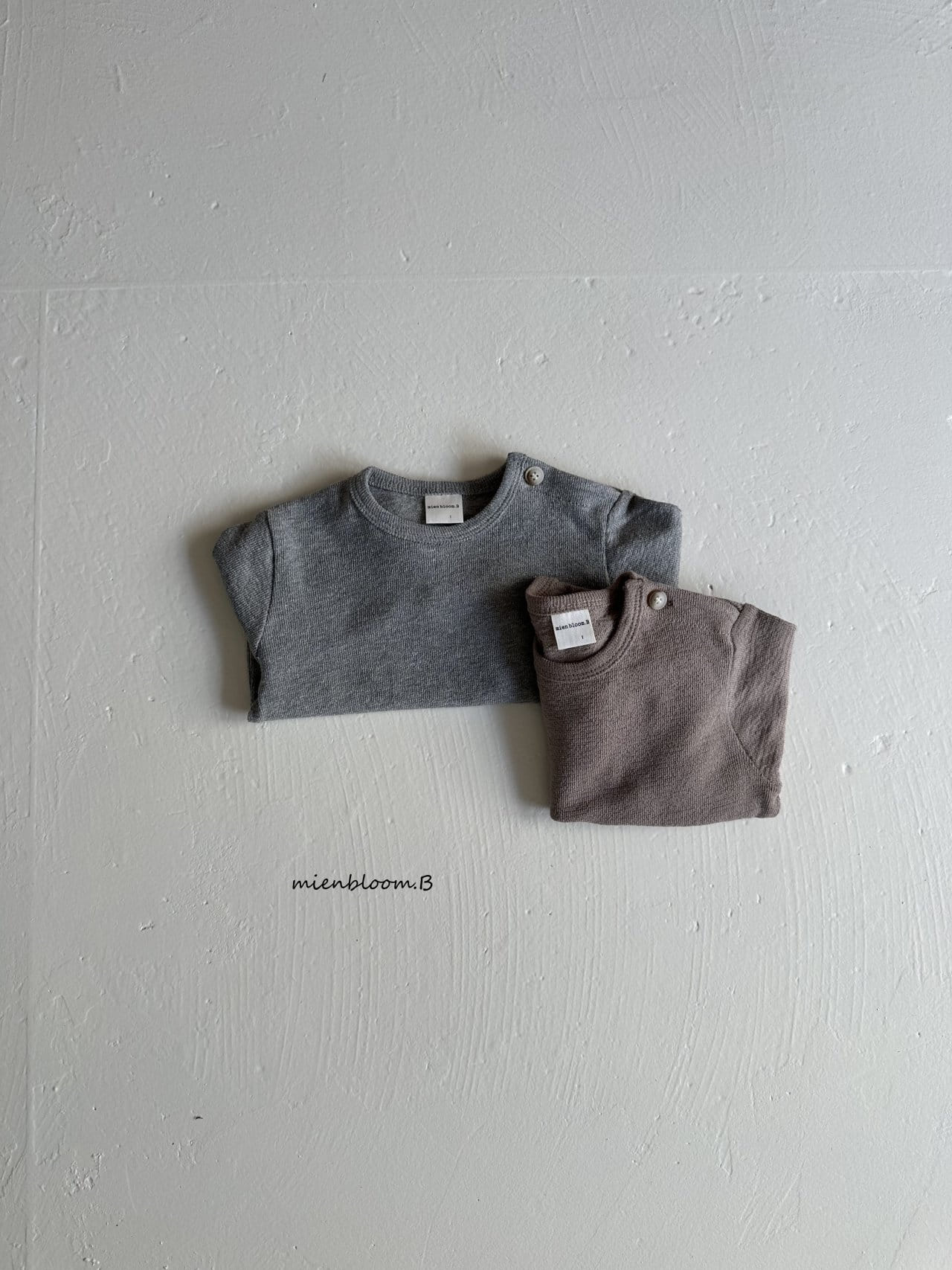 Mienbloom B - Korean Baby Fashion - #babyoutfit - Bebe Eddy Tee - 3