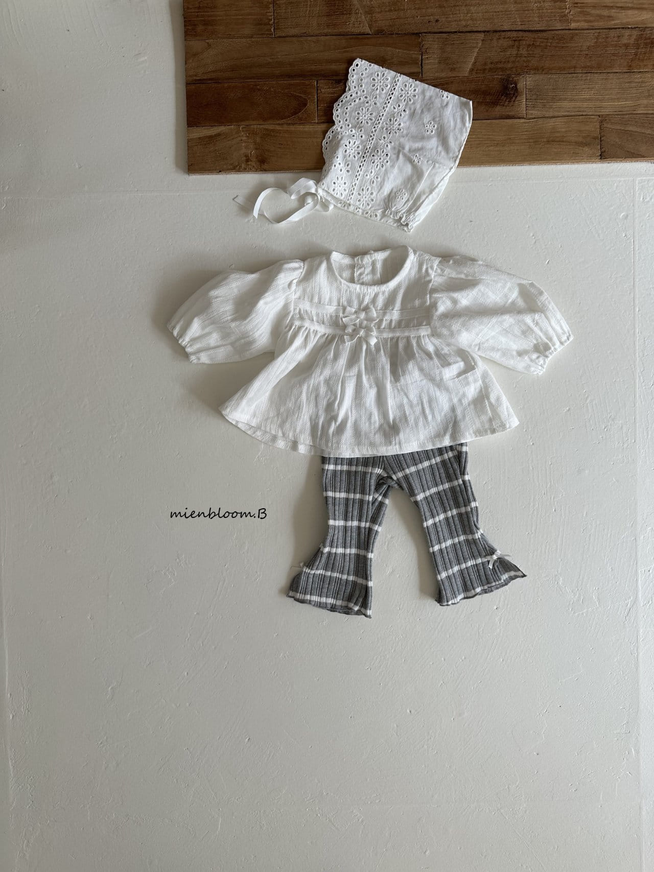 Mienbloom B - Korean Baby Fashion - #babyoutfit - Bebe Roa Rib Boots Cut - 7