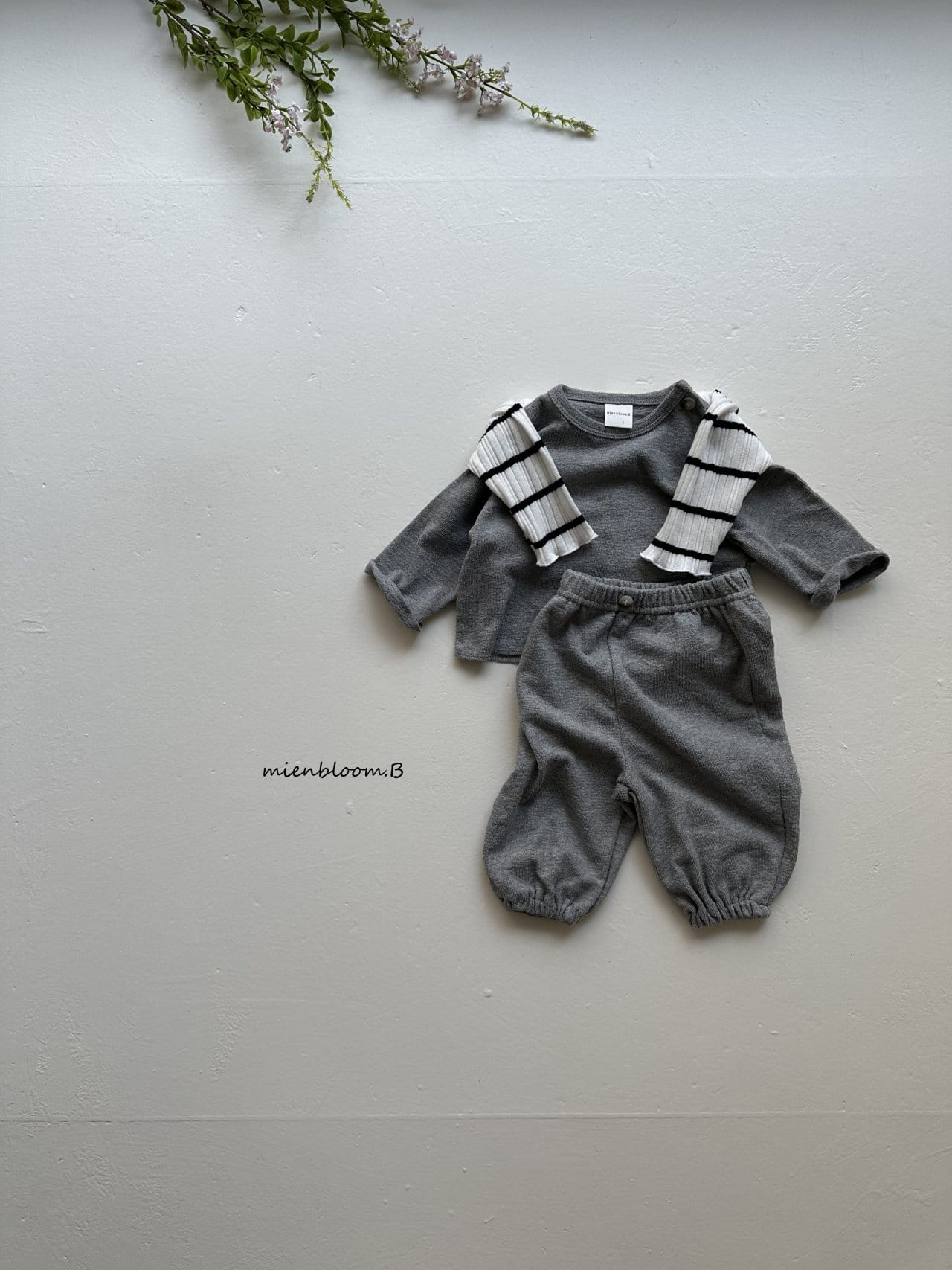 Mienbloom B - Korean Baby Fashion - #babywear - Bebe Eddy Pants - 6
