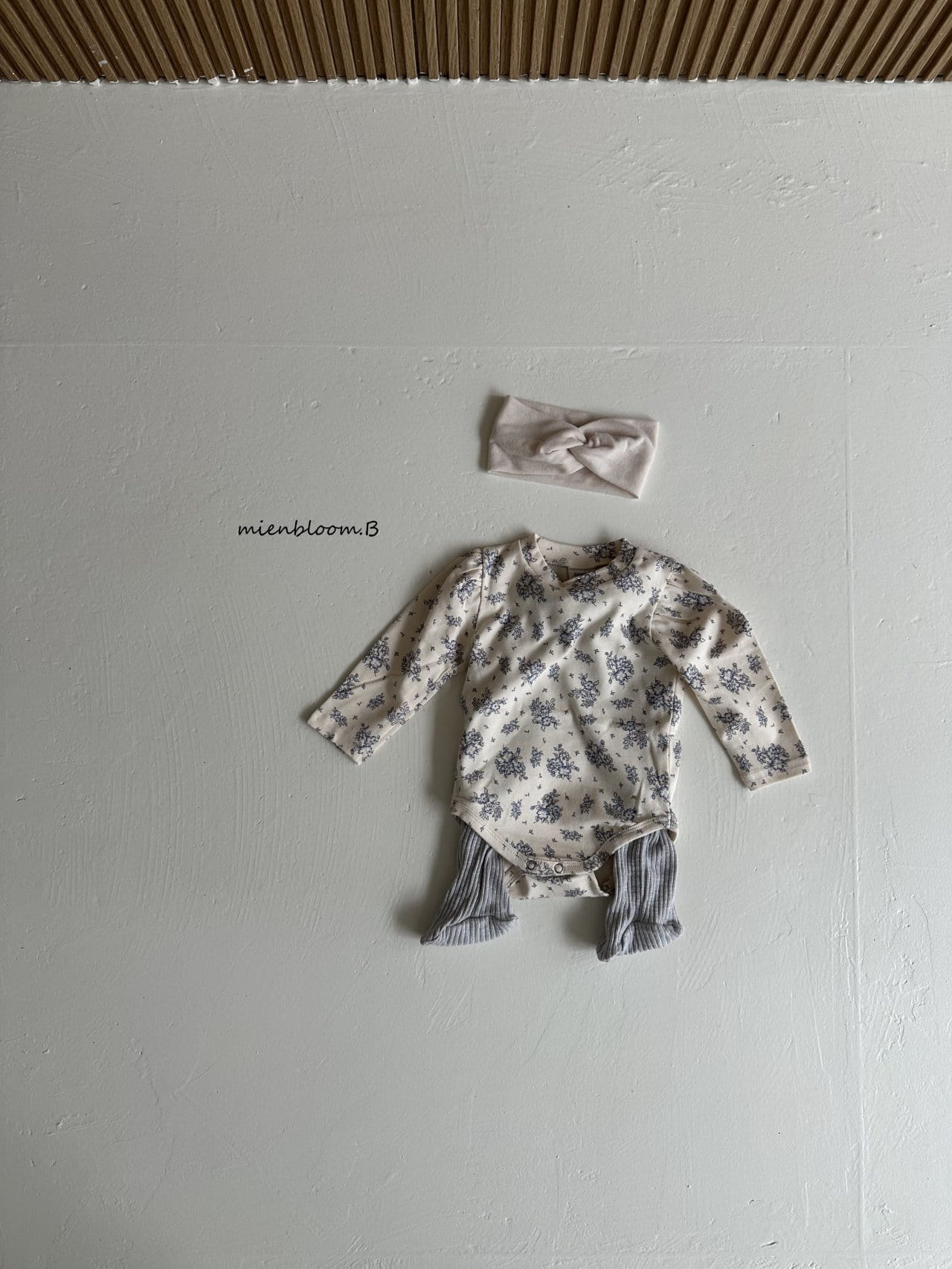 Mienbloom B - Korean Baby Fashion - #onlinebabyboutique - Bebe Blooming Body Suit - 8
