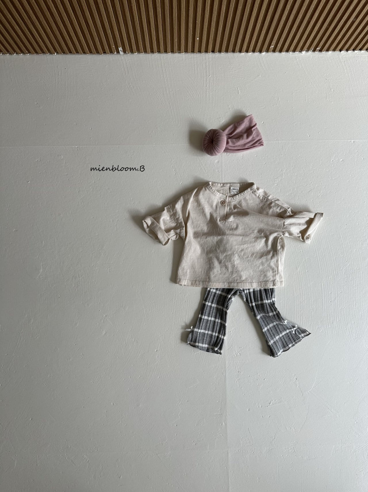 Mienbloom B - Korean Baby Fashion - #onlinebabyshop - Bebe Smart Tee