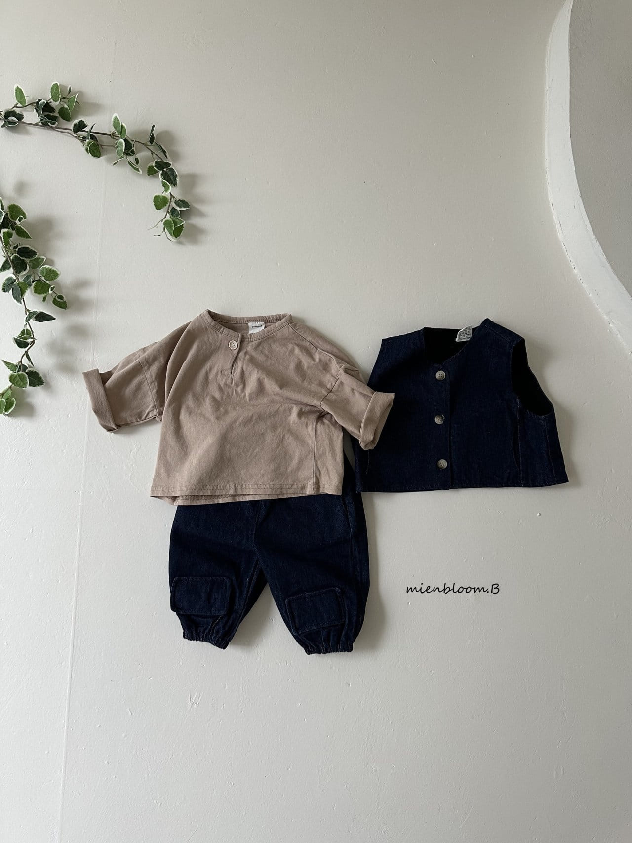 Mienbloom B - Korean Baby Fashion - #smilingbaby - Bebe Smart Tee - 2