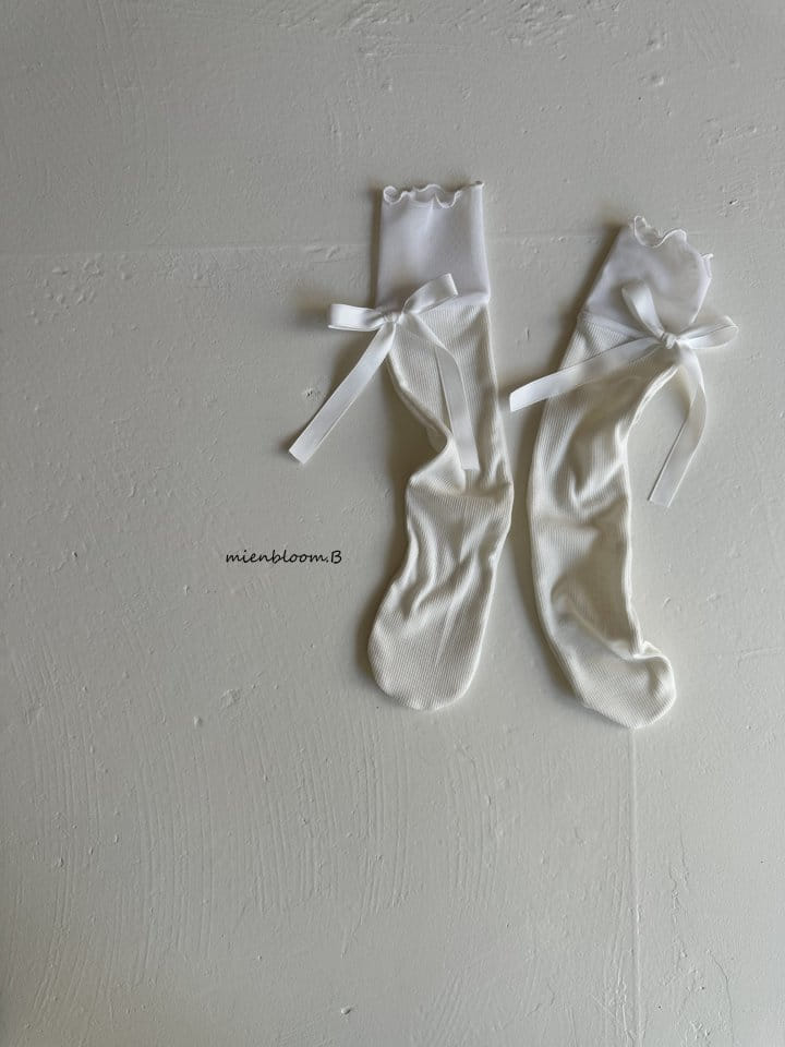 Mienbloom B - Korean Children Fashion - #childrensboutique - Layered Socks  - 6