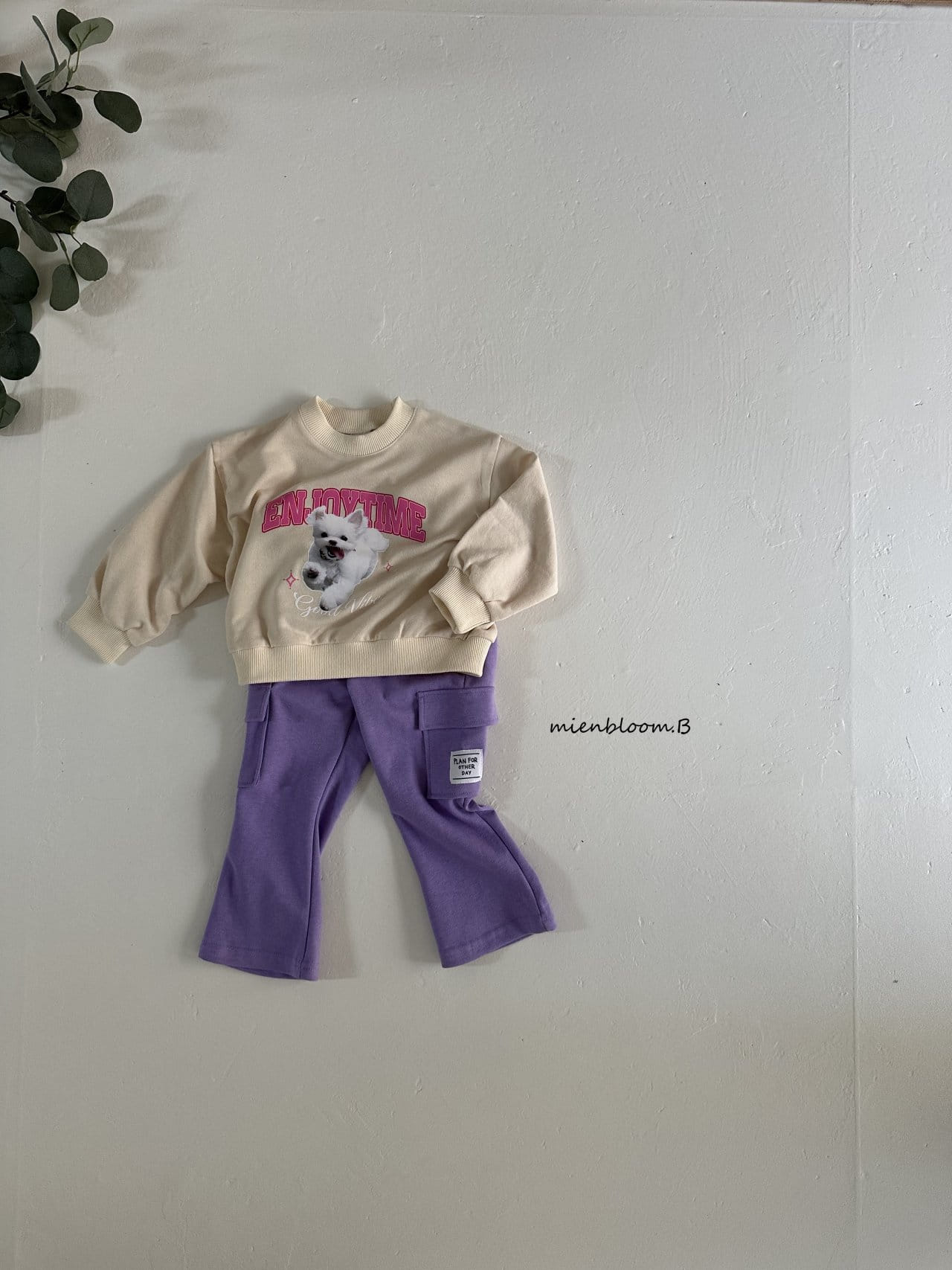 Mienbloom B - Korean Children Fashion - #designkidswear - Maltese Sweatshirt - 6