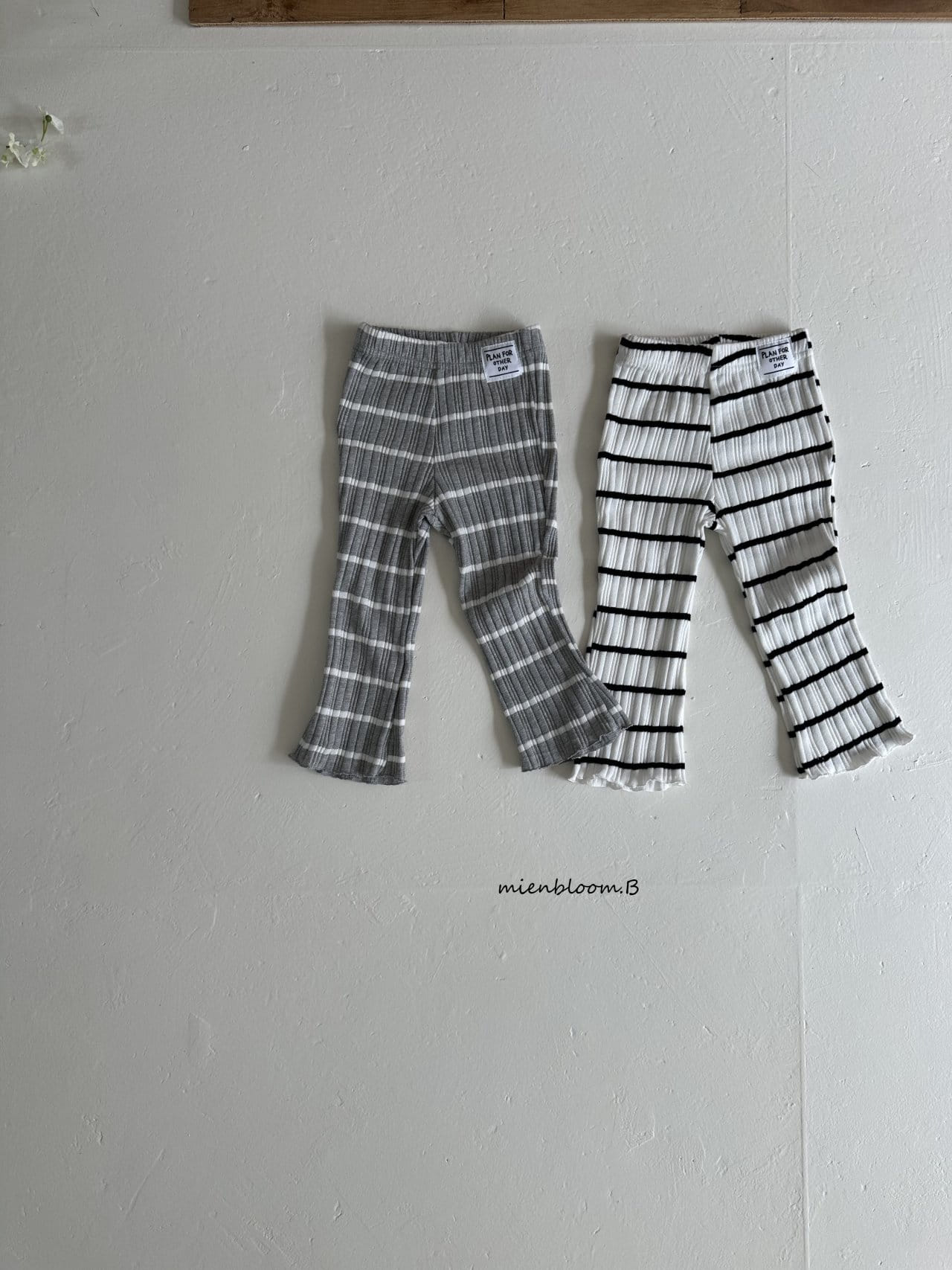 Mienbloom B - Korean Children Fashion - #designkidswear - ST Boots Cut Pants - 2