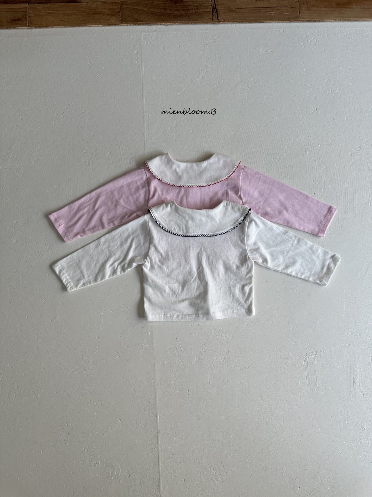 Mienbloom B - Korean Children Fashion - #discoveringself - Pico Collar Tee - 6