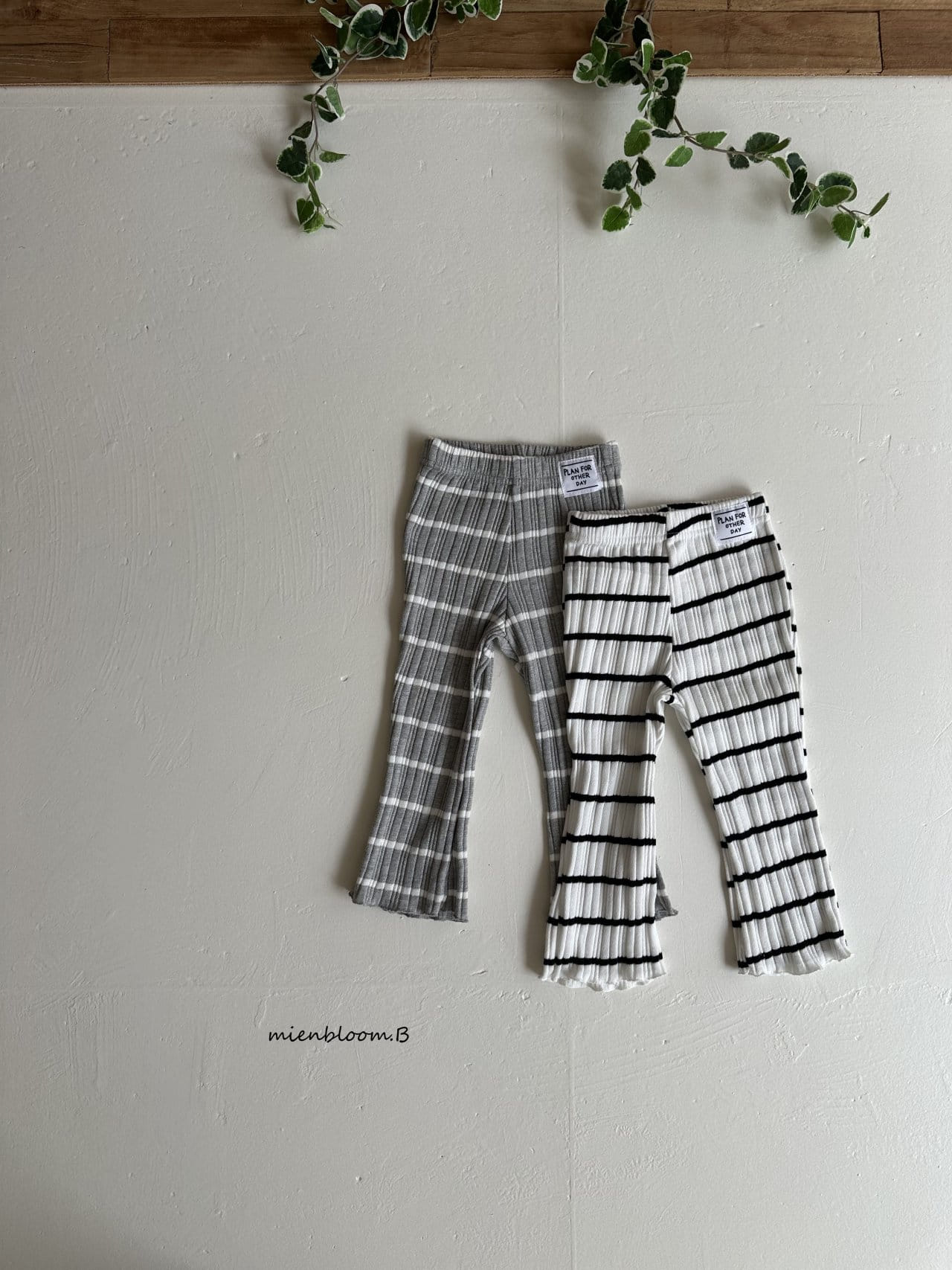 Mienbloom B - Korean Children Fashion - #discoveringself - ST Boots Cut Pants - 3