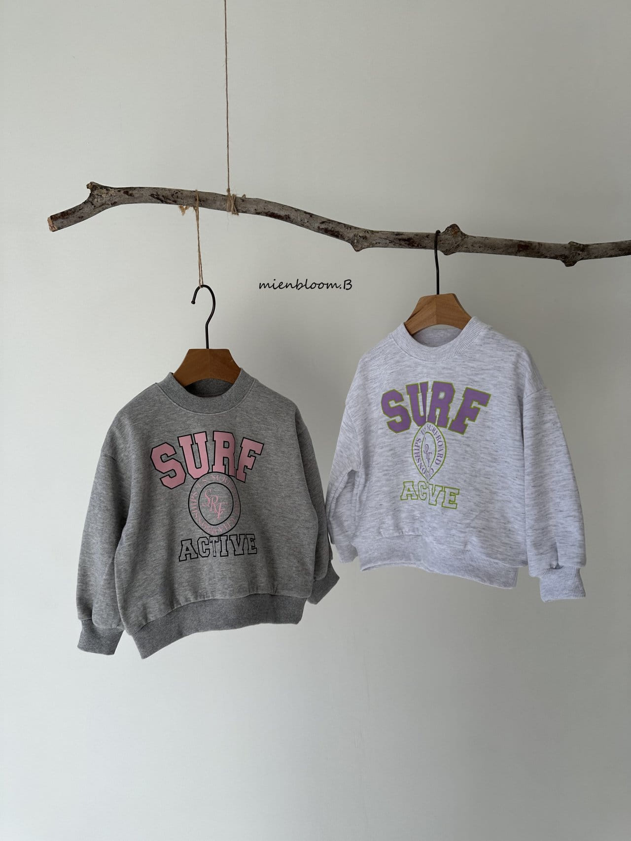 Mienbloom B - Korean Children Fashion - #fashionkids - Surf Sweatshirt - 9