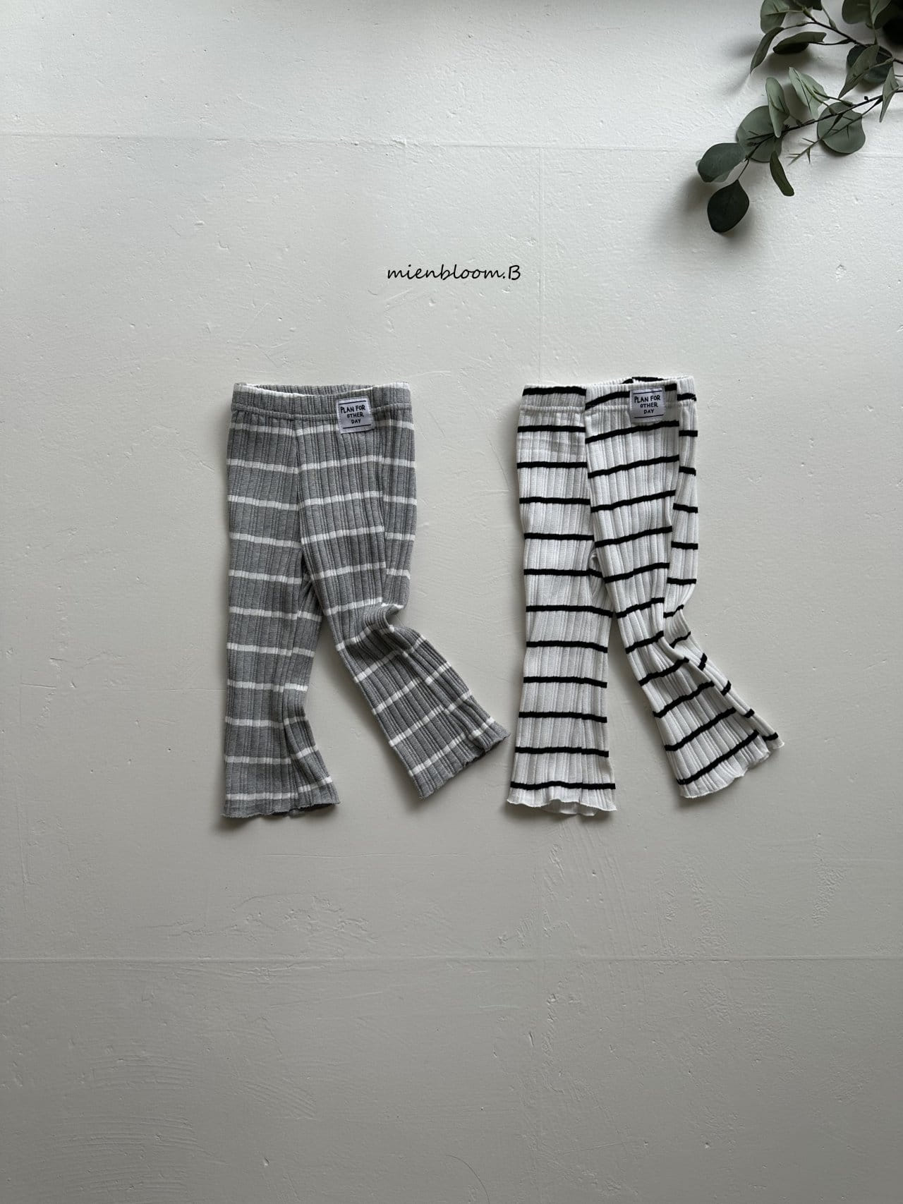 Mienbloom B - Korean Children Fashion - #discoveringself - ST Boots Cut Pants - 4