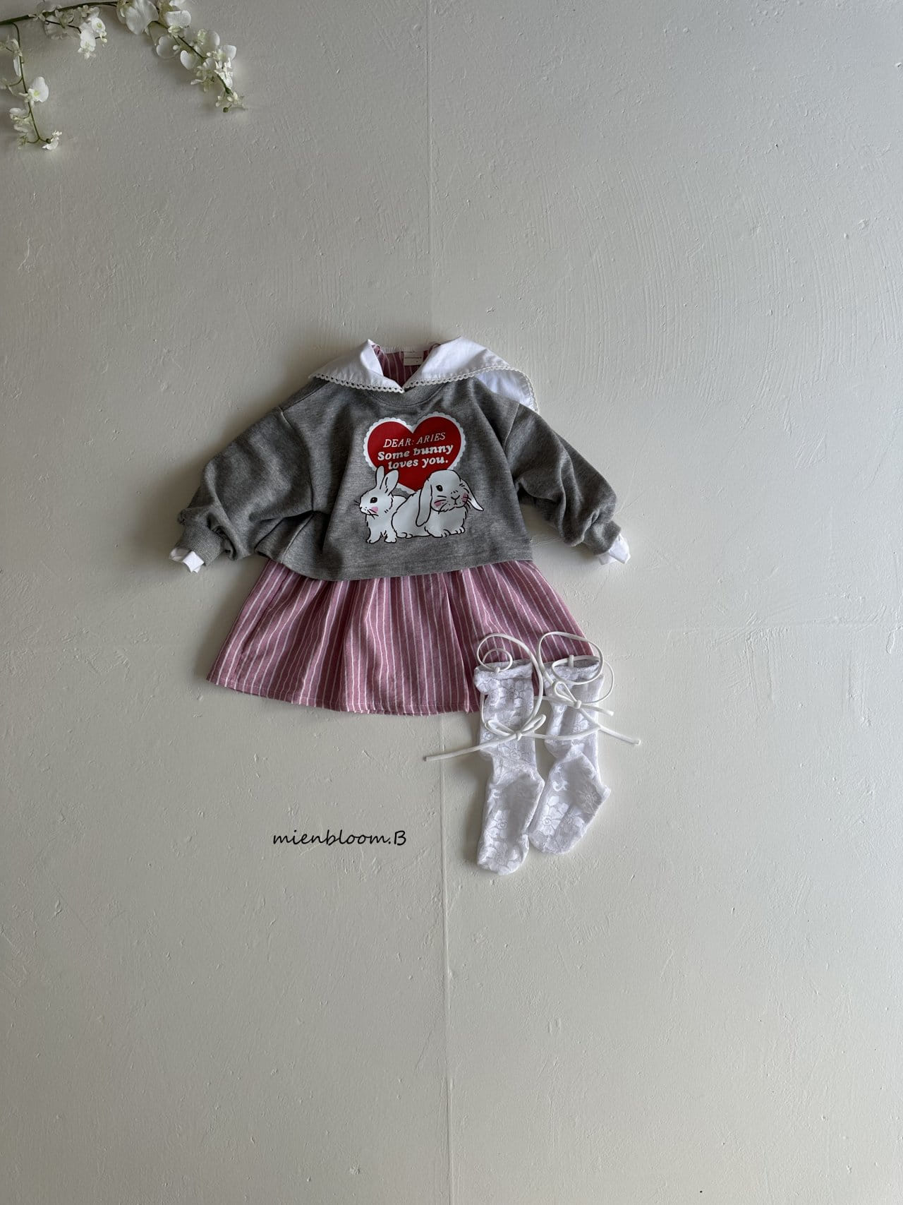 Mienbloom B - Korean Children Fashion - #fashionkids - Spring One-Piece - 2