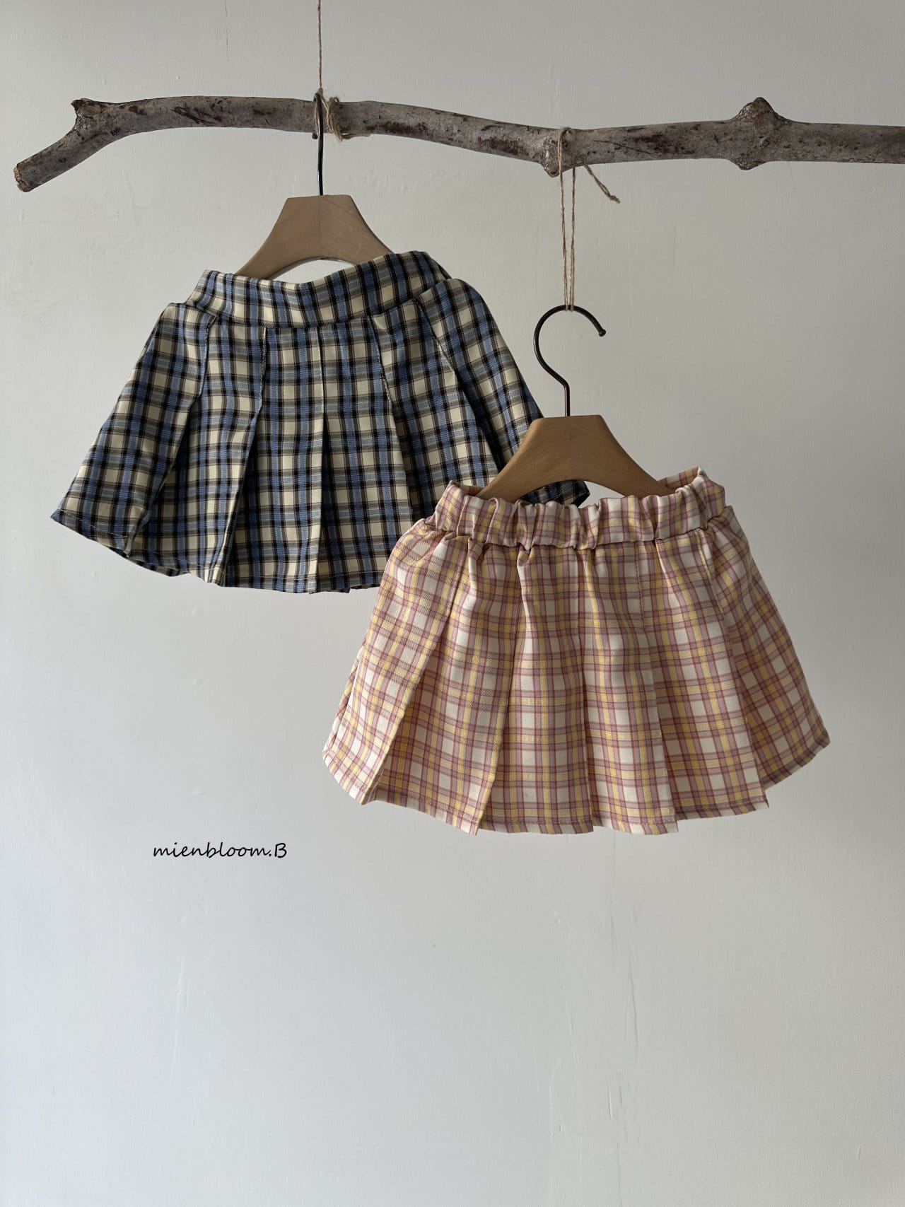 Mienbloom B - Korean Children Fashion - #kidsshorts - Check High Teen