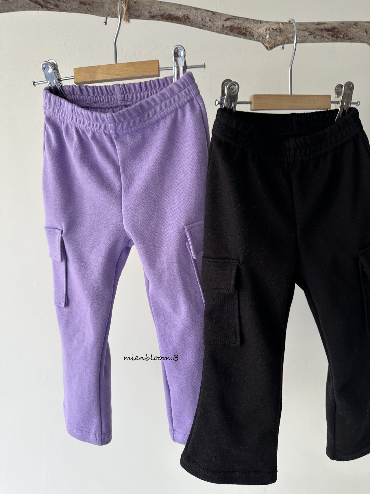 Mienbloom B - Korean Children Fashion - #kidsstore - Art Cargo Pants - 2