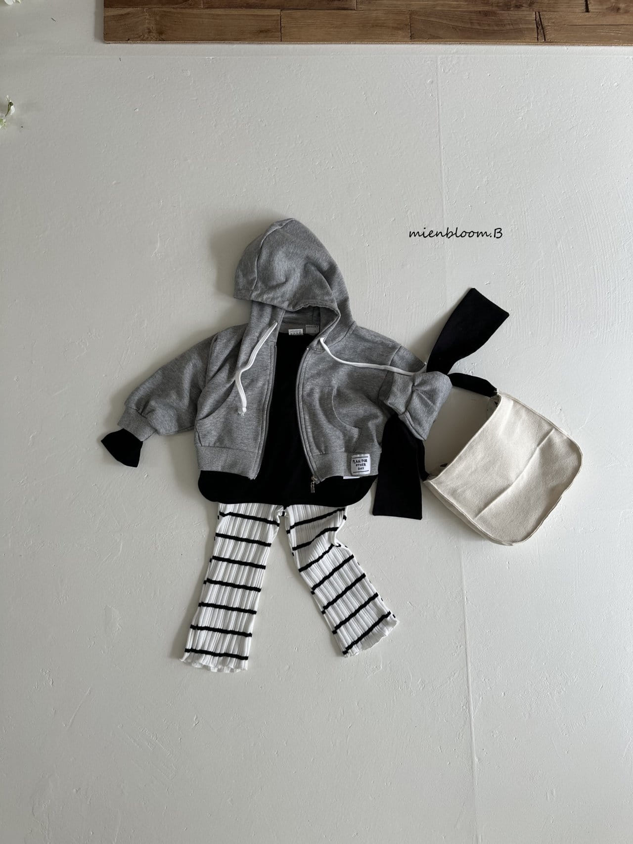 Mienbloom B - Korean Children Fashion - #magicofchildhood - Hoody Zip Up - 3