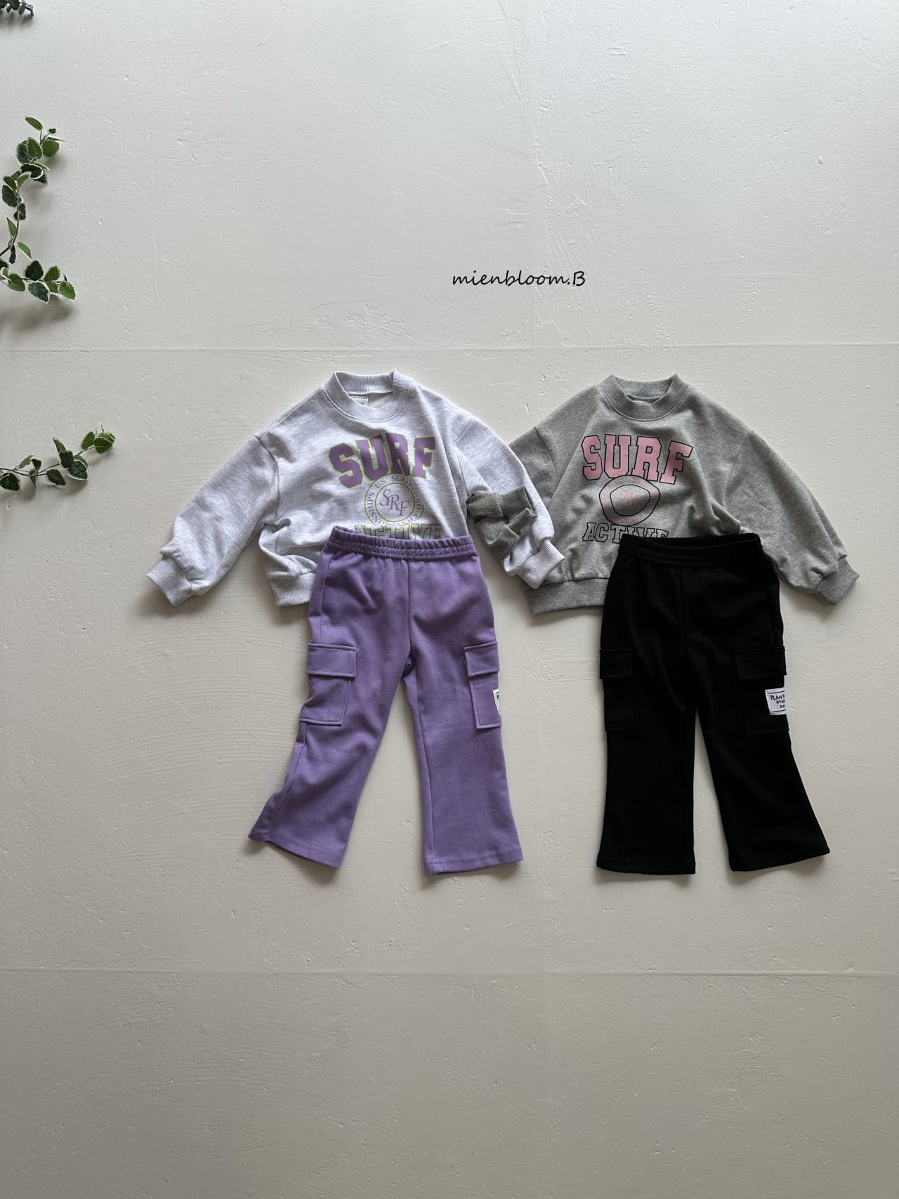 Mienbloom B - Korean Children Fashion - #magicofchildhood - Art Cargo Pants - 6