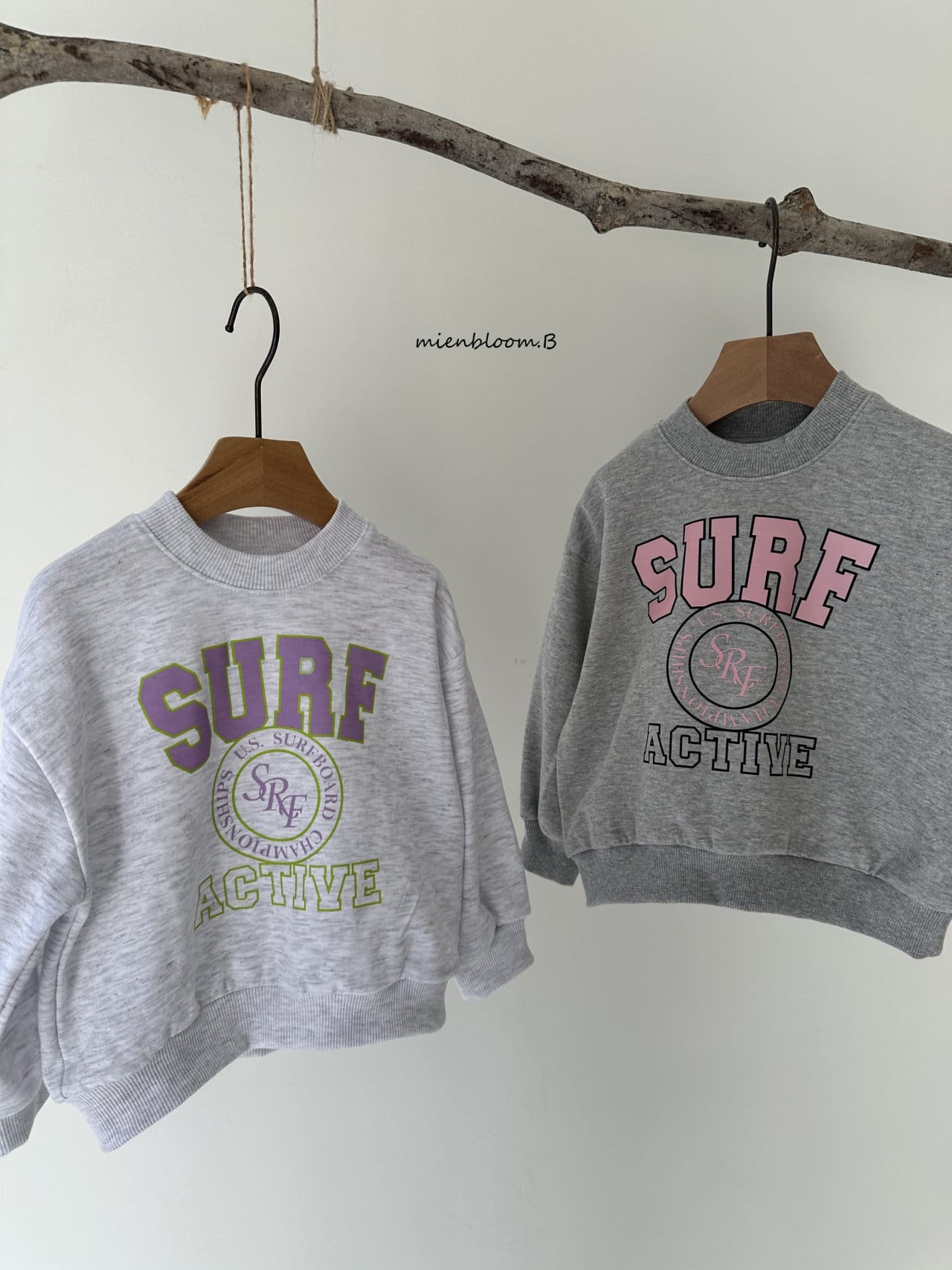 Mienbloom B - Korean Children Fashion - #prettylittlegirls - Surf Sweatshirt
