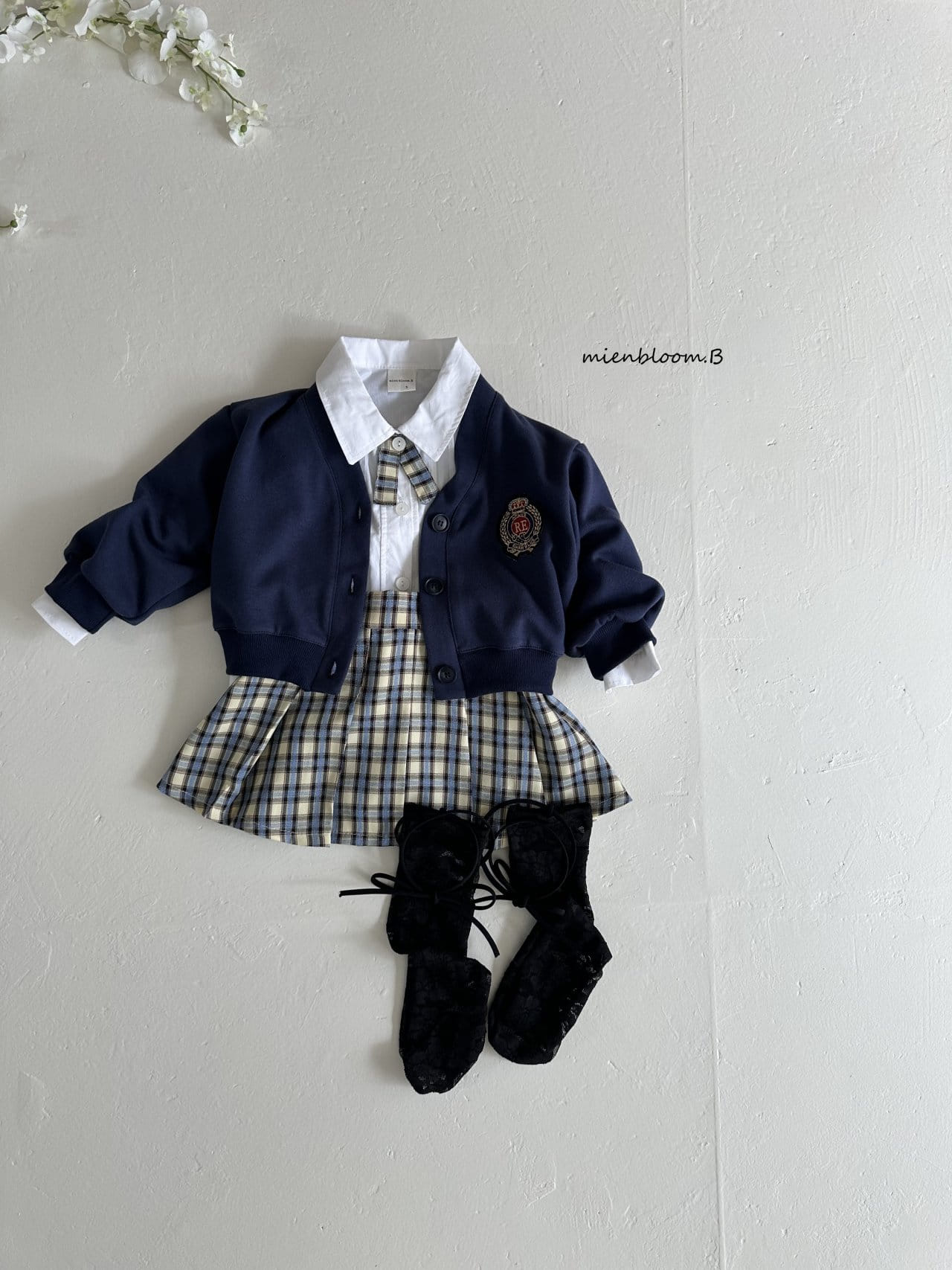 Mienbloom B - Korean Children Fashion - #prettylittlegirls - Check High Teen - 8