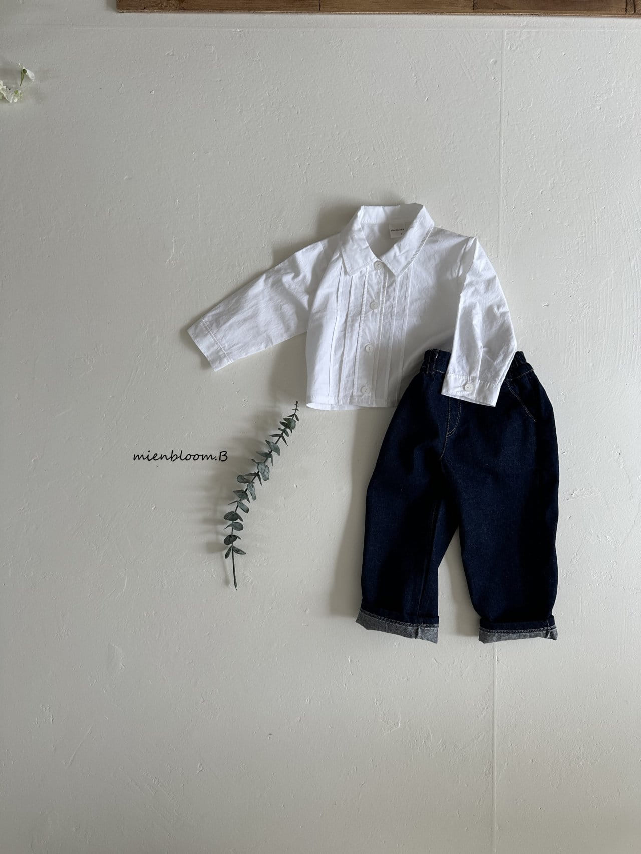 Mienbloom B - Korean Children Fashion - #stylishchildhood - Pintuck Shirt - 6