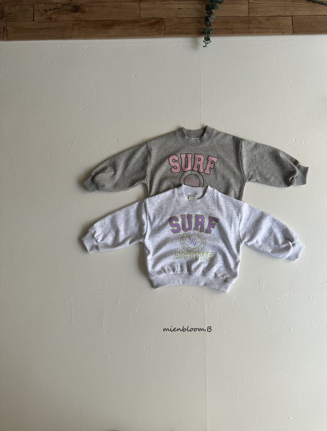 Mienbloom B - Korean Children Fashion - #toddlerclothing - Surf Sweatshirt - 4