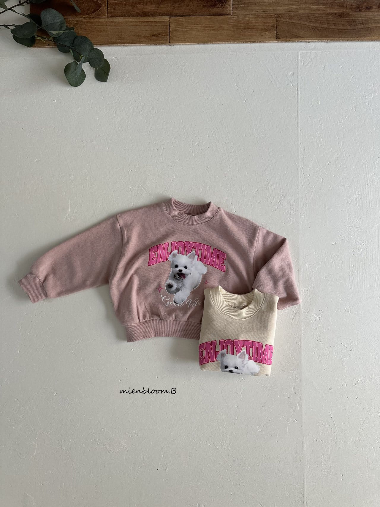 Mienbloom B - Korean Children Fashion - #stylishchildhood - Maltese Sweatshirt - 3