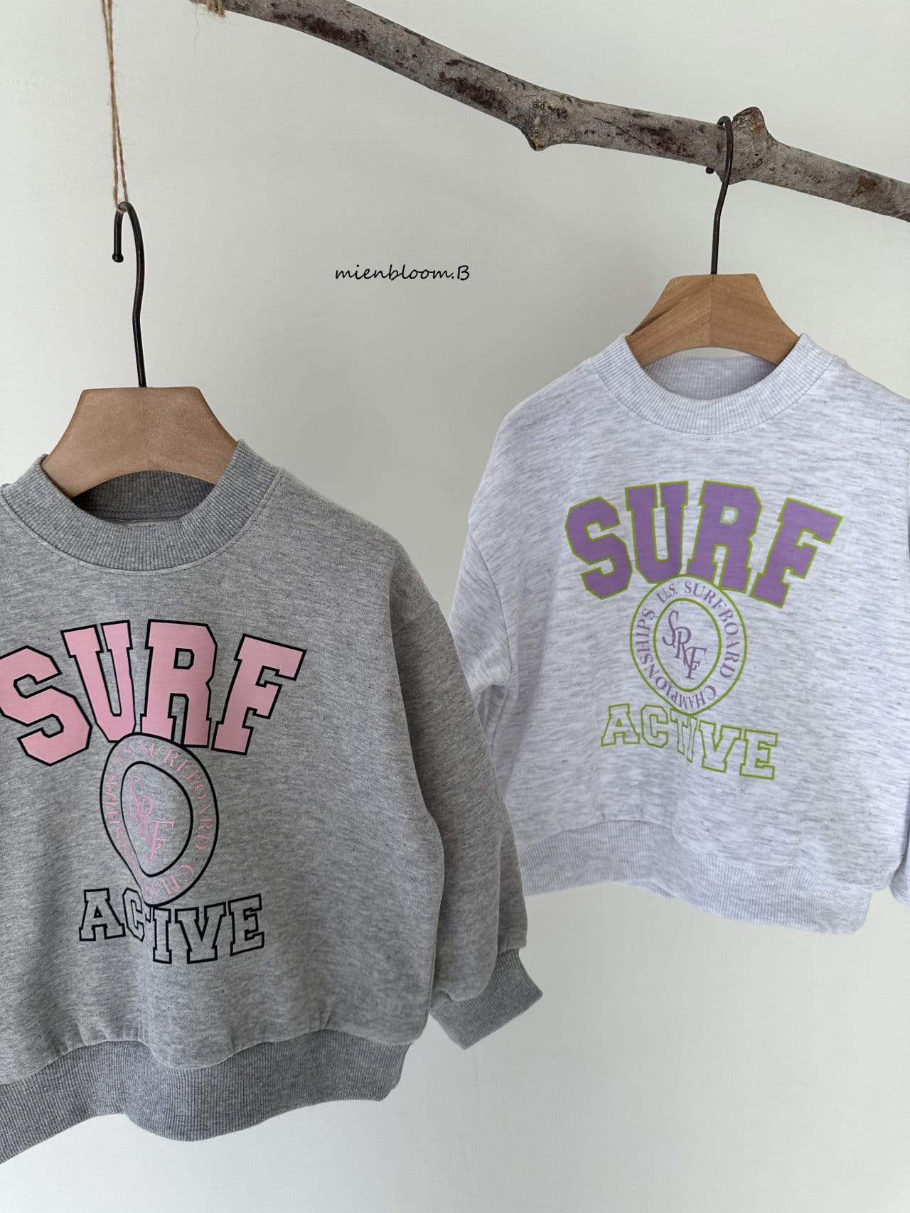 Mienbloom B - Korean Children Fashion - #todddlerfashion - Surf Sweatshirt - 2