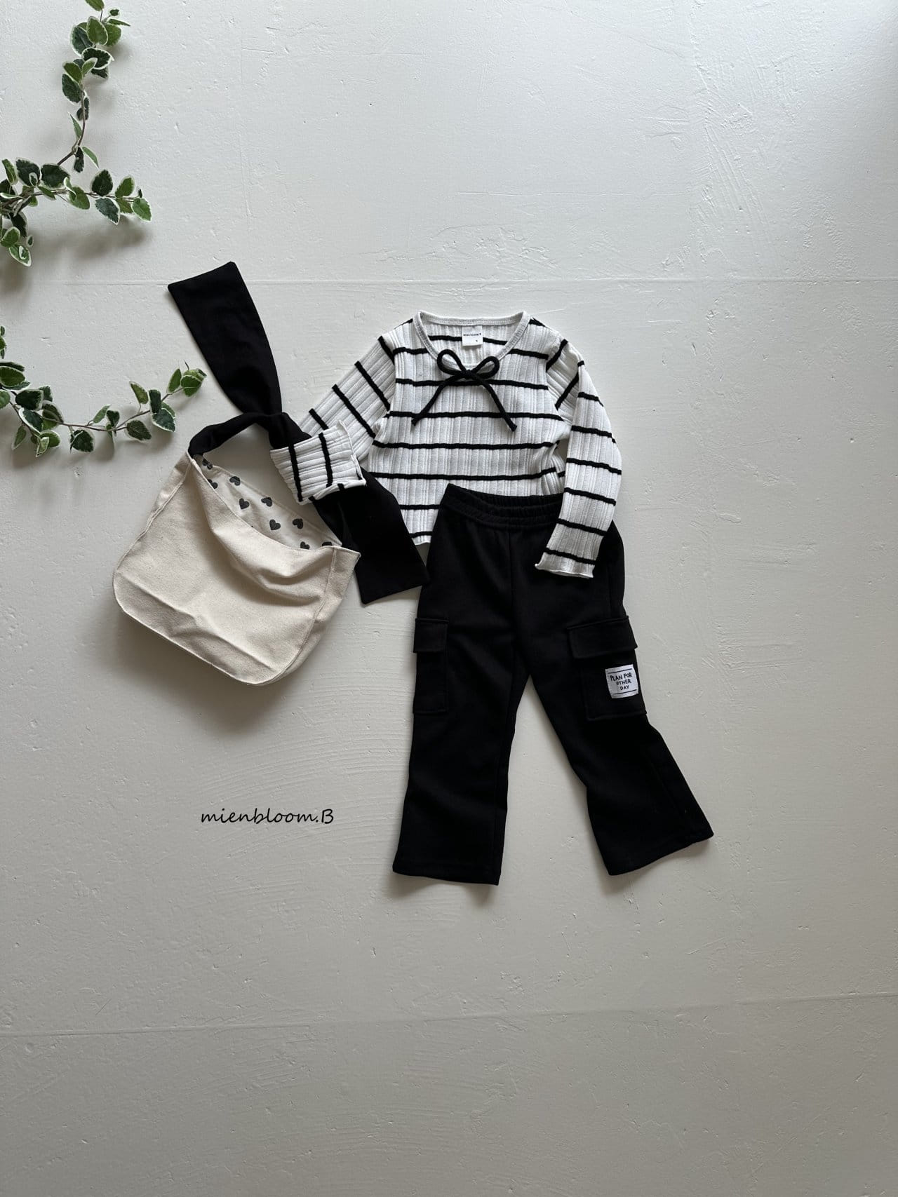 Mienbloom B - Korean Children Fashion - #todddlerfashion - Art Cargo Pants - 9