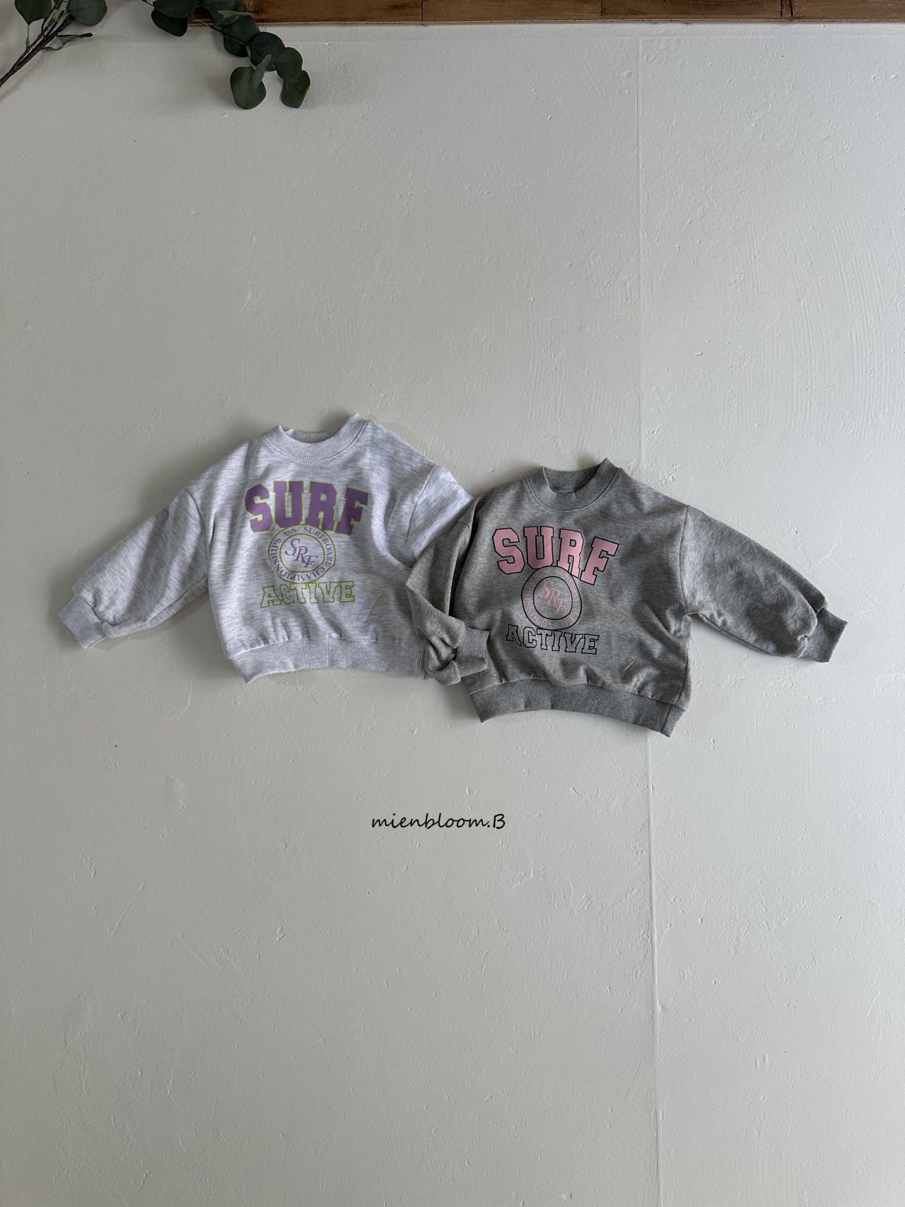Mienbloom B - Korean Children Fashion - #toddlerclothing - Surf Sweatshirt - 3