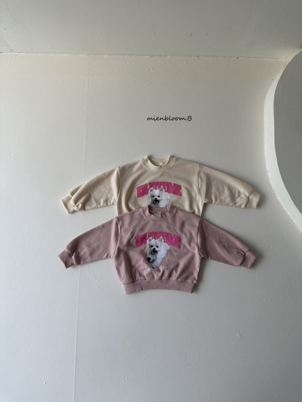 Mienbloom B - Korean Children Fashion - #toddlerclothing - Maltese Sweatshirt - 2
