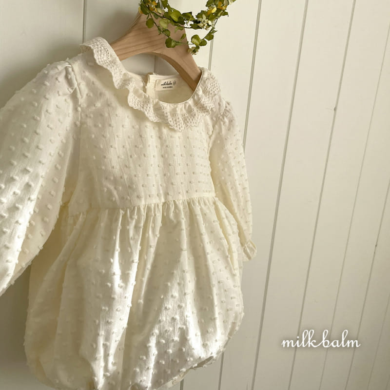 Milk Balm - Korean Baby Fashion - #babyboutique - Irene Frill Body Suit - 3