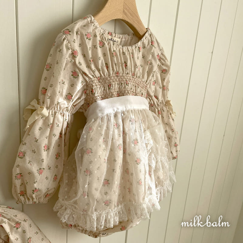 Milk Balm - Korean Baby Fashion - #babyboutiqueclothing - Ella Smoking Body Suit - 5