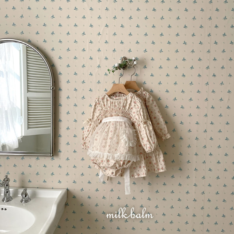 Milk Balm - Korean Baby Fashion - #babyclothing - Ella Smoking Body Suit - 6