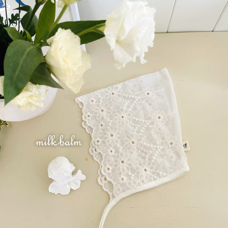 Milk Balm - Korean Baby Fashion - #babyfashion - Swan Bonnet - 2
