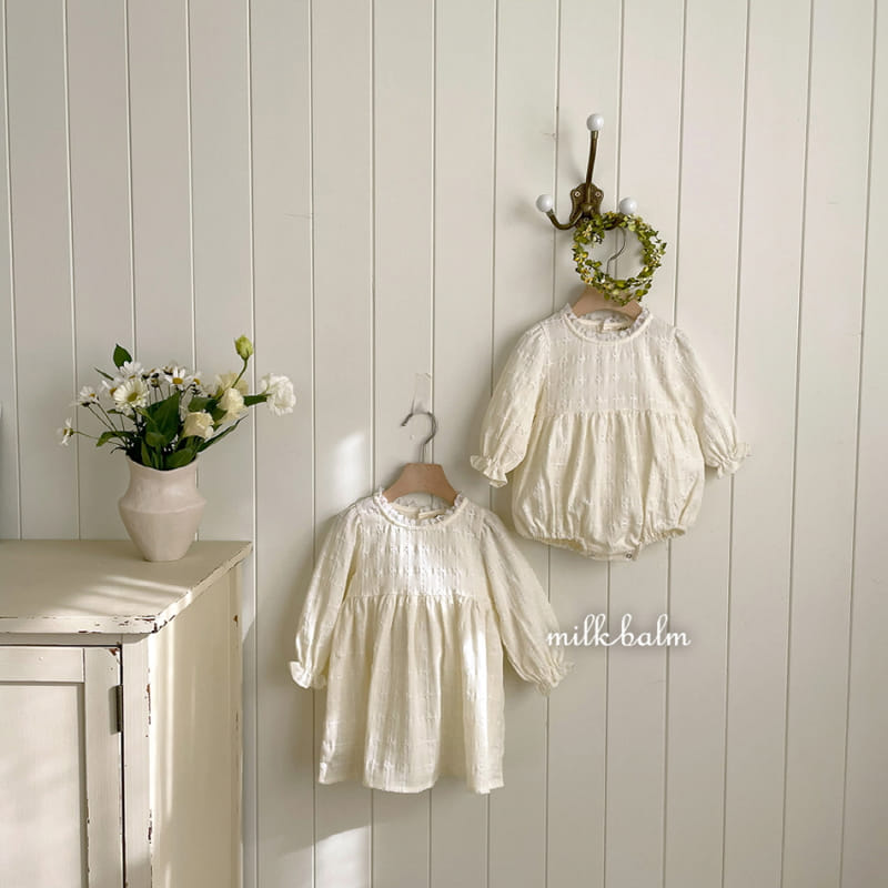 Milk Balm - Korean Baby Fashion - #babyootd - Morin Body Suit
