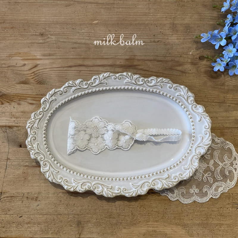 Milk Balm - Korean Baby Fashion - #babyootd - Gargen Hair Band - 2