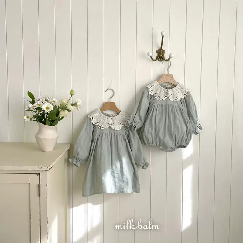 Milk Balm - Korean Baby Fashion - #onlinebabyboutique - kate Body Suit - 2