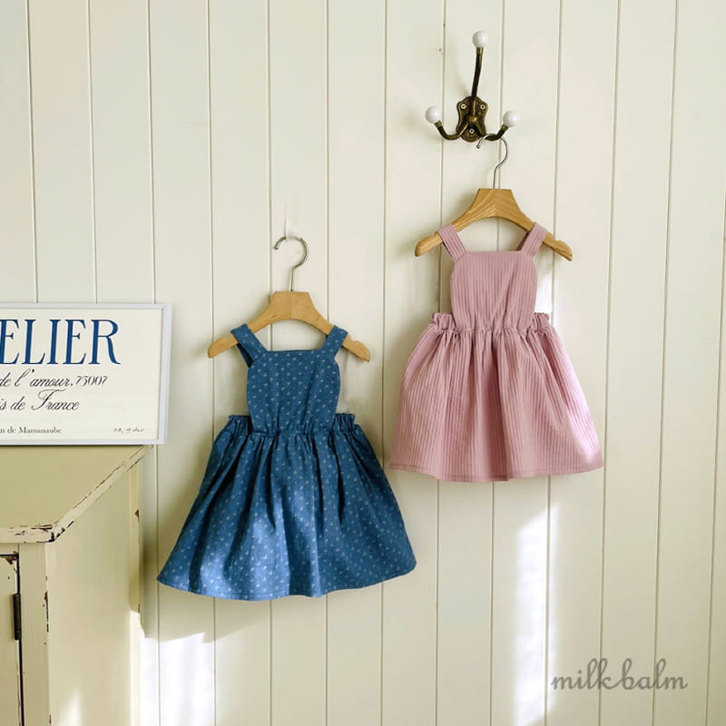 Milk Balm - Korean Children Fashion - #childrensboutique - Irene Dungarees Skirt