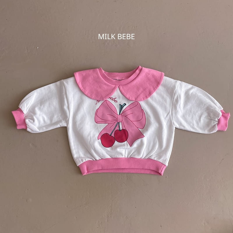 Milk Bebe - Korean Children Fashion - #Kfashion4kids - Cherry Tee