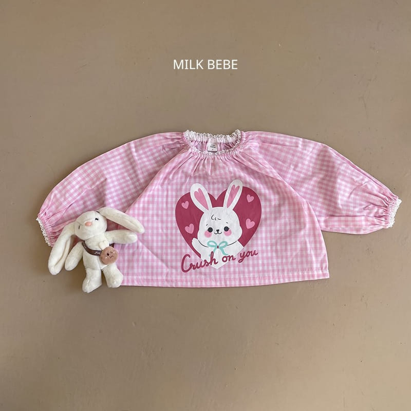 Milk Bebe - Korean Children Fashion - #magicofchildhood - Check Blouse - 2