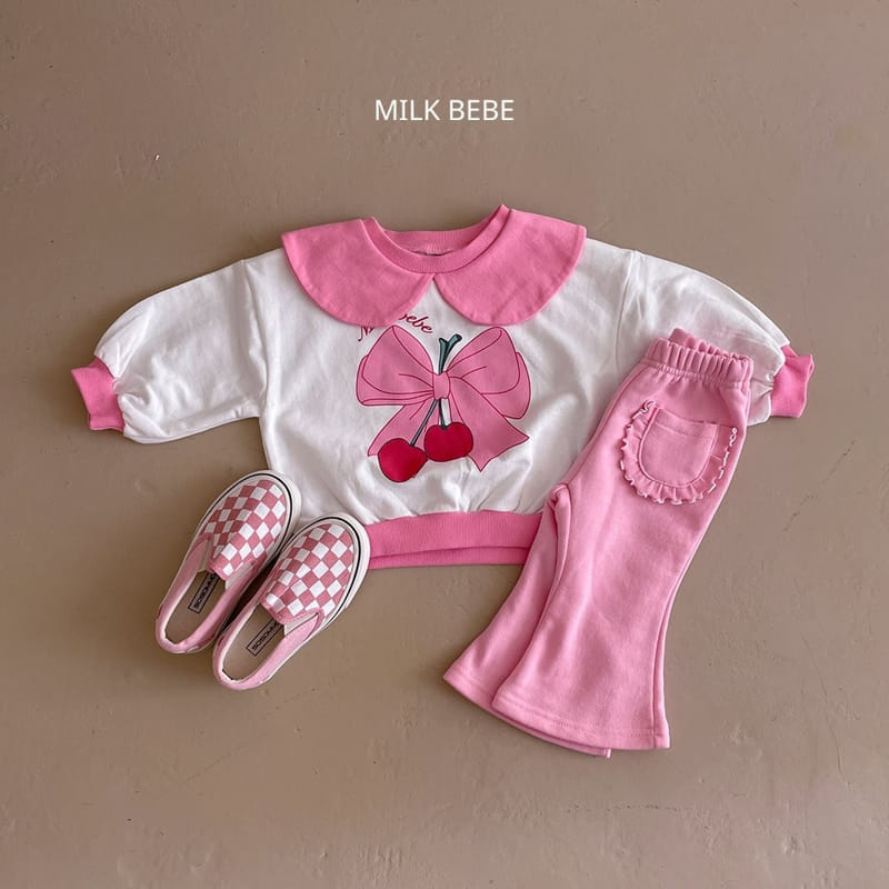 Milk Bebe - Korean Children Fashion - #magicofchildhood - Cherry Tee - 4