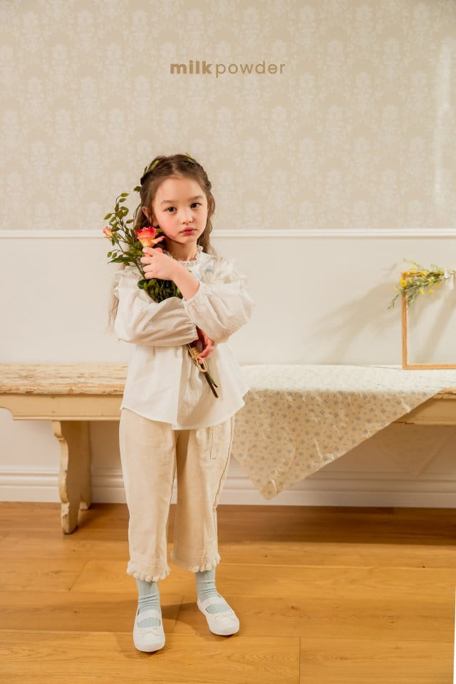 Milk Powder - Korean Children Fashion - #Kfashion4kids - Ruffle Blouse - 9