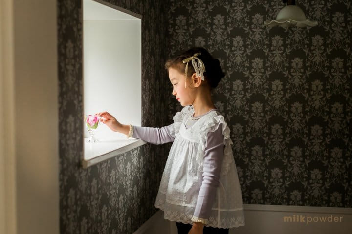Milk Powder - Korean Children Fashion - #childofig - Softly Lace Vest