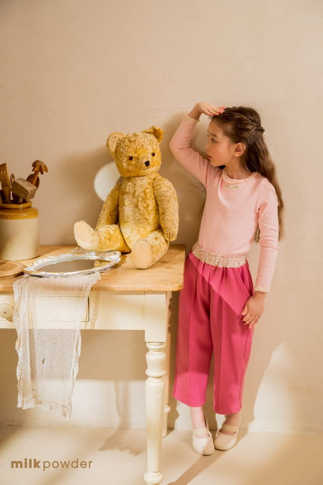 Milk Powder - Korean Children Fashion - #discoveringself - Mocha Pants - 2