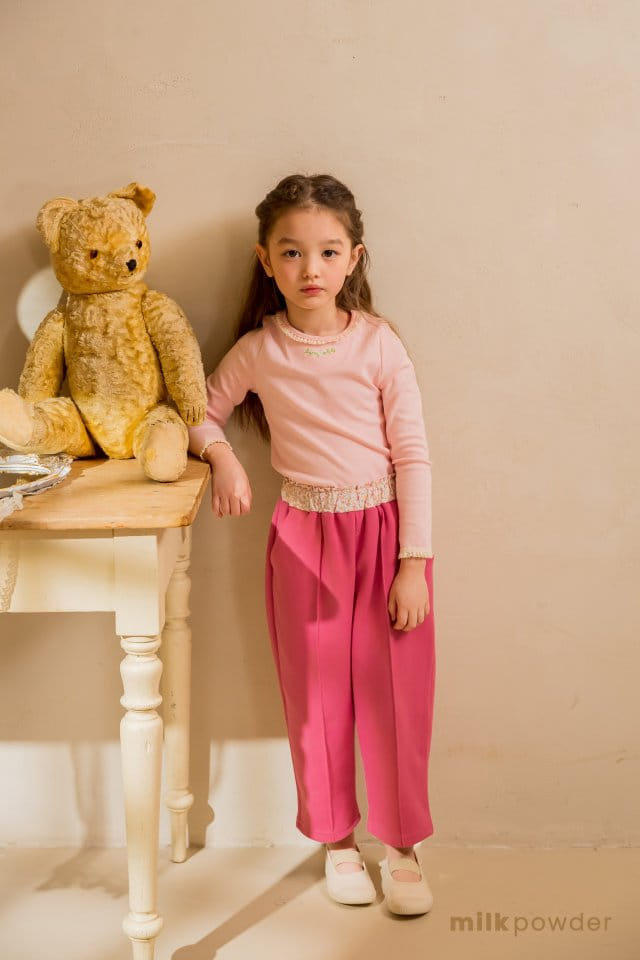 Milk Powder - Korean Children Fashion - #fashionkids - Mocha Pants - 3