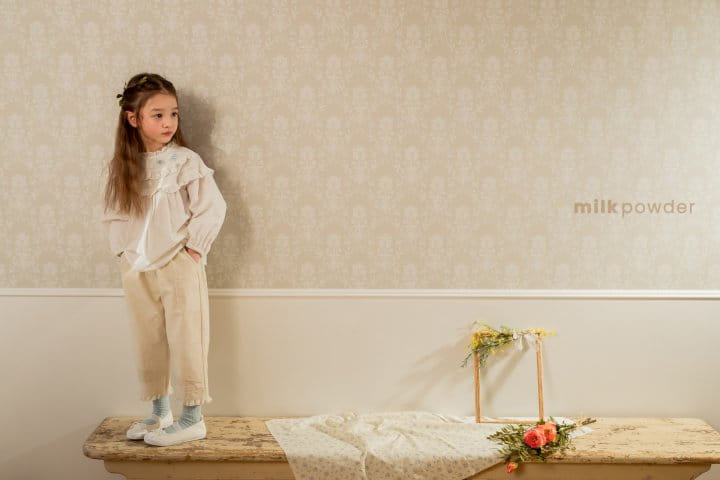 Milk Powder - Korean Children Fashion - #fashionkids - Ruffle Blouse - 5